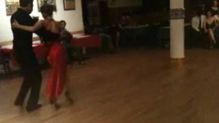 Maxi Copello and Nadia Johnson