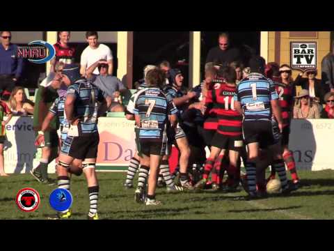 2015 NHRU Round 10 Premier 1 Highlights - Singleton v Nelson Bay