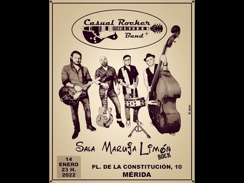 Casual Rocker Band. Sala Maruja Limón Rock. Mérida. 14-01-2022