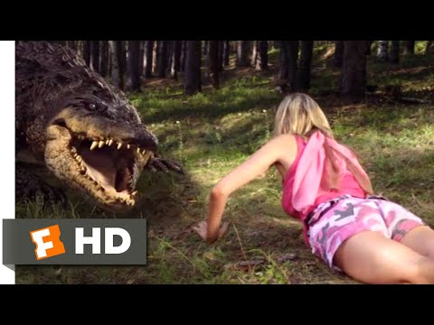 Lake Placid vs. Anaconda (2015) - Crocodile vs. the Sorority Queen Scene (7/10) | Movieclips