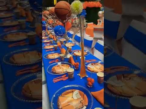 Ideas y decoración para la fiesta de Baloncesto