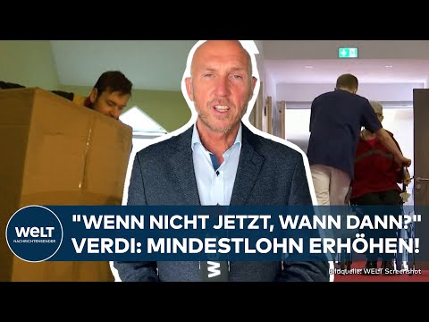 DEUTSCHLAND: 15 Euro pro Stunde! Verdi und Grüne fordern Erhöhung des Mindestlohns!