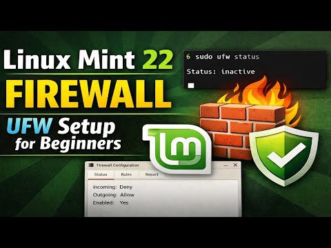 Linux Mint 22.3 Zena Firewall Explained: UFW Uncomplicated Firewall Setup for Beginners