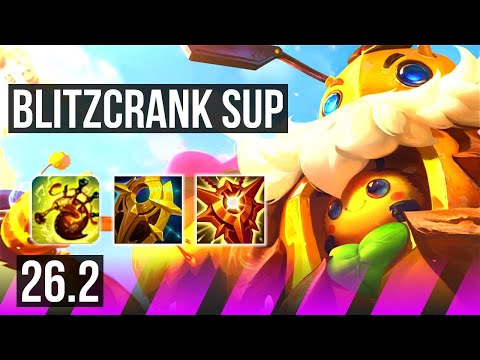 BLITZCRANK & Ezreal vs THRESH & Swain (SUP) | EUW Master | 26.2