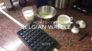 How to cook Belgian waffles with a Tefal SW852D27 Snack Collection Multi-Function Snack Maker recipe