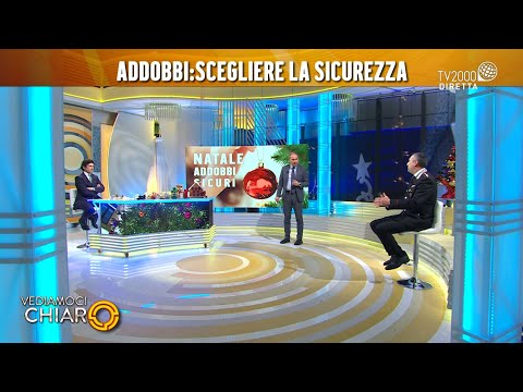 Vediamoci chiaro, 10 dicembre 2021 - "Natale: addobbi sicuri"