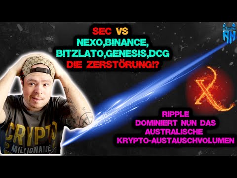 Genesis Bankrott❗ Die SEC räumt auf❗ Crash?🤔 Ripple Dominiert in Australien Krypto-Austuaschvolumen💎