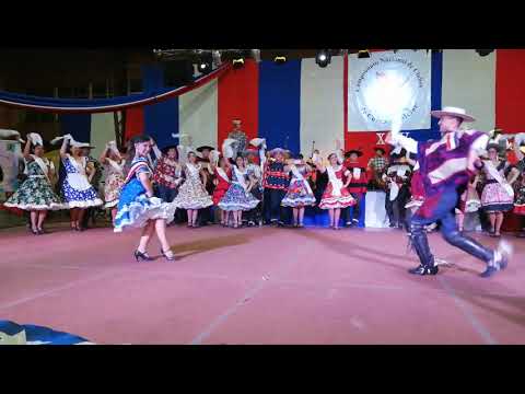 CAMPEONES NACIONALES  CLUBES DE CUECA 2019- VIII REGIÓN