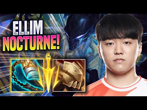 ELLIM IS SO CLEAN WITH NOCTURNE! - KDF Ellim Plays Nocturne JUNGLE vs Nunu!