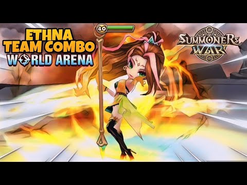 Ethna Team Combo in World Arena Ep. 4 - Summoners War