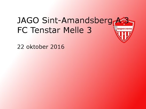 20161022 JAGO Sint-Amandsberg A - FC Tenstar Melle