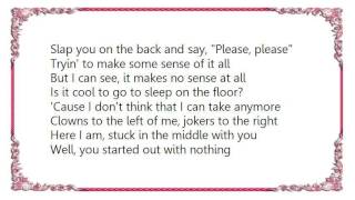 Collin Raye - Stuck in the Middle with You Lyrics