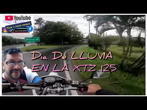 DIA DE LLUVIA EN LA XTZ 125 (Yamaha), Bugalagrande valle del cauca