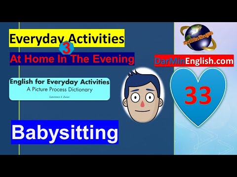 English for Everyday Activities: 33. Babysitting