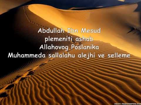 Abdullah Ibn Mesud r.a ( deo 1 )
