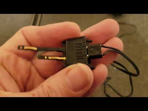 How to set up a power pack controller with power clips for a Hornby Model Railway