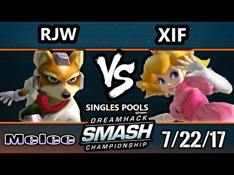 DHATL 17 Melee - RJW (Fox) Vs. Xif (Peach) SSBM Singles Pools - SSBM