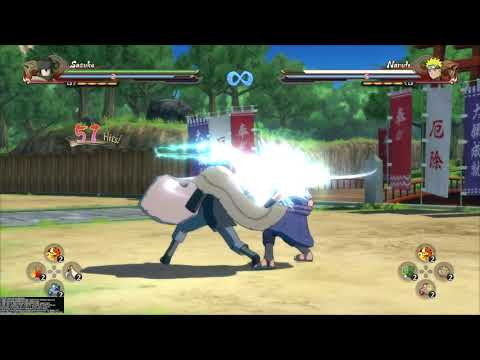 Ninja Storm 4 Sasuke (THE LAST) Infinite combo