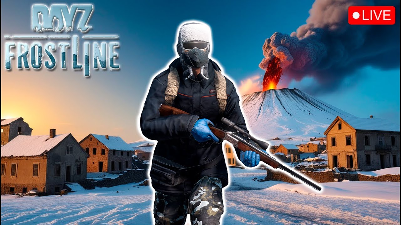 🔴 A NOVA DLC FROSTLINE DO DAYZ É INCRIVEL - ACESSO ANTECIPADO-DIA2- RIFA UPGRADE -LIVE 1440p