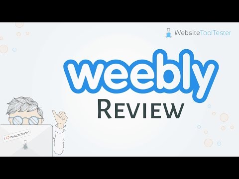 Weebly in actie video