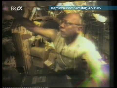 ARD Tagesschau vom 04.05.1985 - Shuttle STS-51B Äffchen
