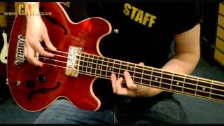 Gibson - Midtown Standard Bass Demo at GAK