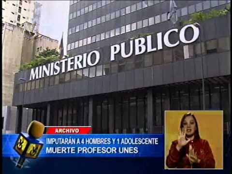 MP imputará a cuatro hombres y un adolescente por muerte de profesor de la UNES