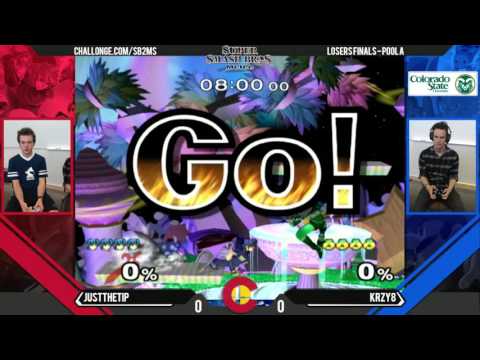 SB2 - JustTheTip (Marth) Vs. Krzy8 (Sheik) - Losers Finals Pool A