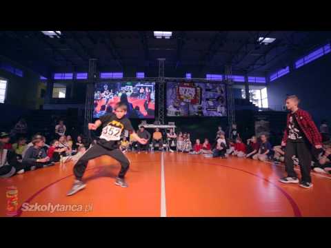Półfinał Hip-Hop Master Floor - Jasiu vs Tomek | Rytm Ulicy Kids 2016 | WWW.SZKOLYTANCA.P
