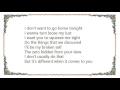 Bruce Cockburn - Different When It Comes to You Lyrics