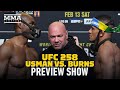 UFC 258: Usman vs. Burns Preview Show LIVE Stream ft. James Krause - MMA Fighting