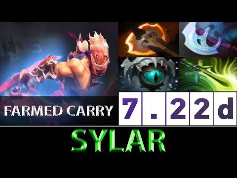 刘嘉俊 Sylar [Anti-Mage] Farm Carry 828 GPM ► Dota 2 7.22d