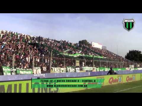 "Somos la Banda loca de Mataderos... // Fecha 12 Chicago 0 - Central 2" Barra: Los Pibes de Chicago &bull; Club: Nueva Chicago