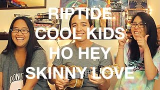 "Riptide/Cool Kids/Ho Hey/Skinny Love" Mashup - Mixed Cover