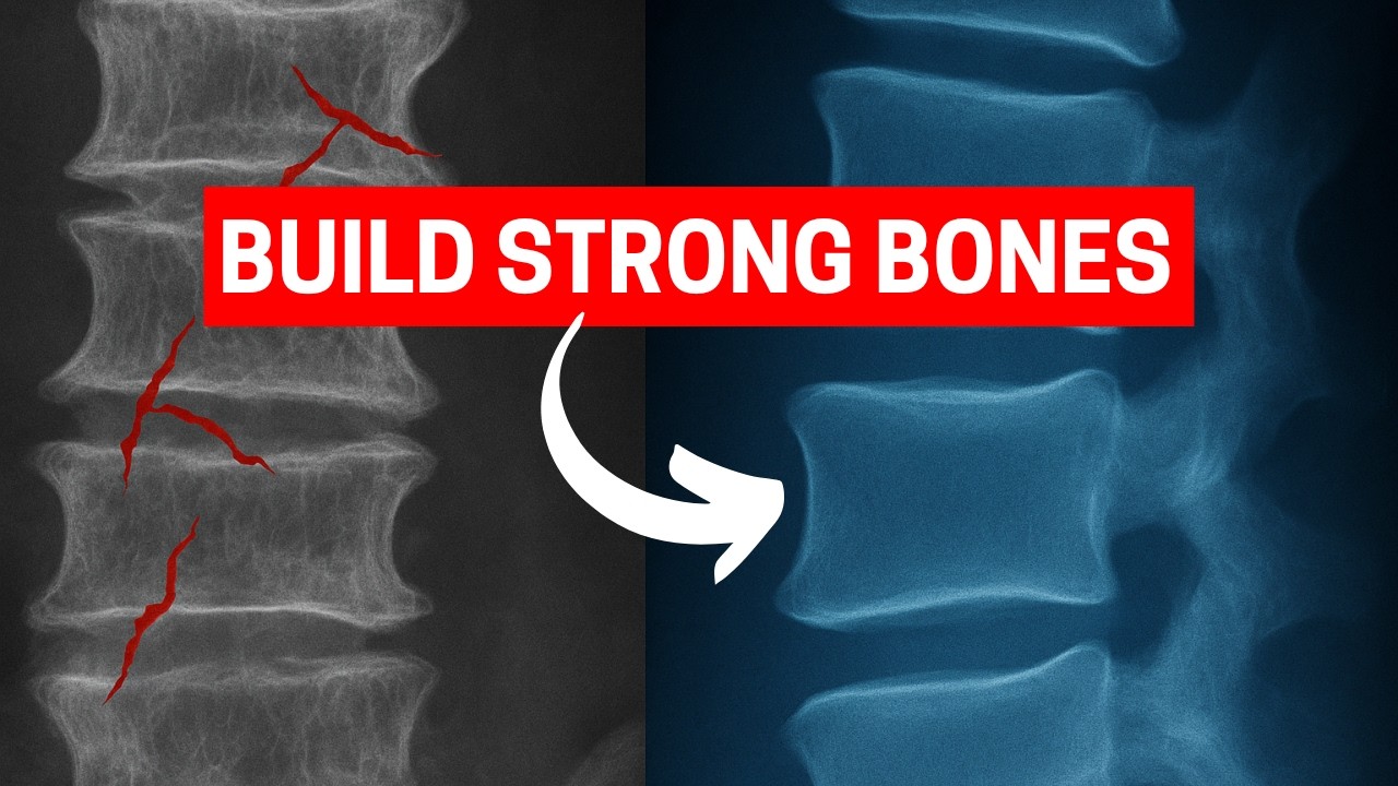 9 Science Backed Ways to Boost Bone Density — WITHOUT DRUGS!