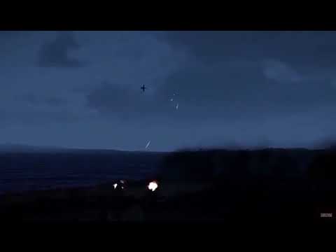 NBS Mantis C-RAM - us army air assault Air Defense in Action - Shooting down F-22 Raptor Jets - 6