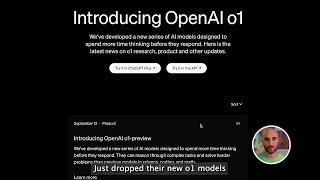 What is o1, why is it different than ChatGPT, and why its a such a big deal for the future of LLMs?