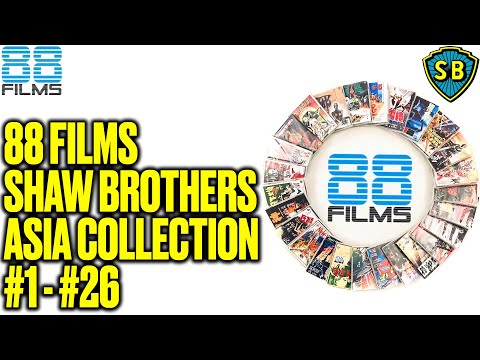 88 Films - Complete Collection of all 26 Shaw Brother's Blu-ray released so far by 88 Films...