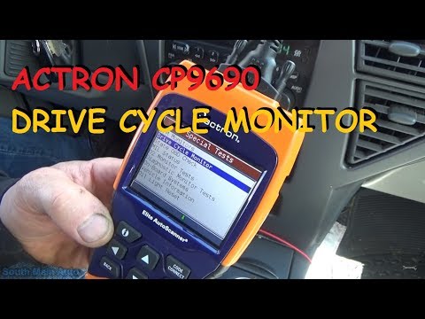 Drive Cycle Feature On The Actron CP9690