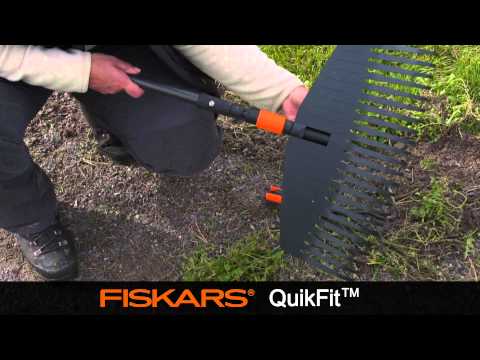 Fiskars Fiskar grėblys lapelis iš QuikFit 52 cm 1000642 video
