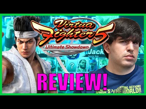 VIRTUA FIGHTER 5 ULTIMATE SHOWDOWN REVIEW! | Virtua Fighter Revival (ZMangz)!