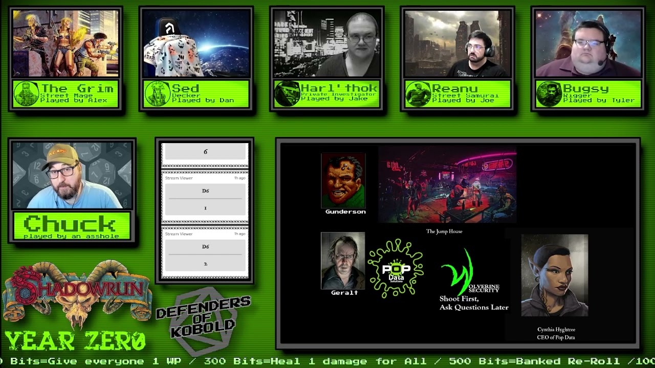 Shadowrun Year Zer0: Session 2