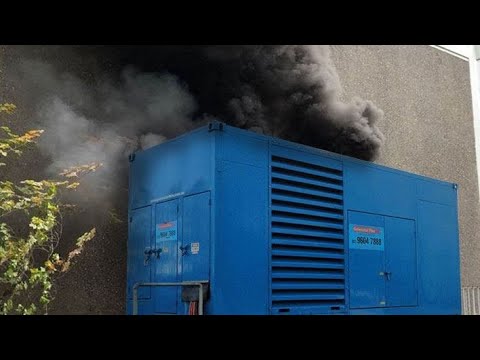 Big Smoke DIESEL GENERATOR Engines Cold Start and Heavy Sound