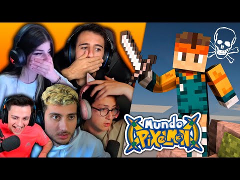MARK EVANS' FIRST DEATH IN PIXELMON WORLD 3 (BEST MOMENTS)