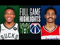 BUCKS at WIZARDS | FULL GAME HIGHLIGHTS | November 20, 2023