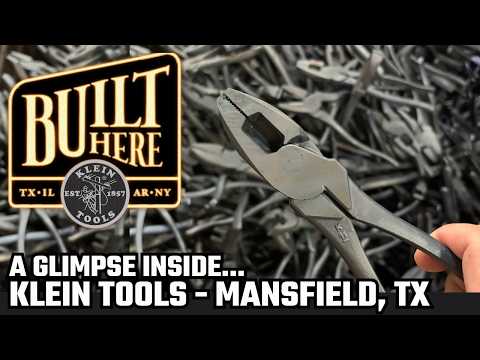 Klein Tools Factory Tour in Mansfield, TX - How Tools Are "Built Here" in the USA #KleinBuiltHere