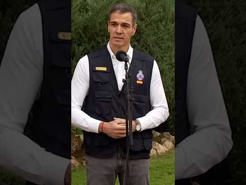 Pedro Sánchez desde el Cecopi ha asegurado que «todo el Estado está volcado» #shorts