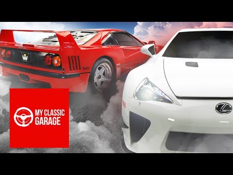 Behind the Wheel: Supercar Evolution - Ferrari F40 vs Lexus LFA