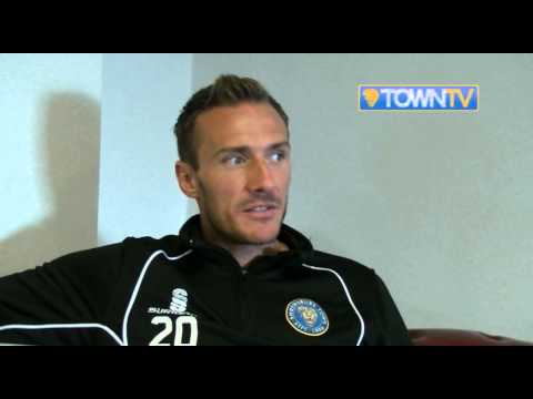 Liam Lawrence ahead of Kidderminster Harriers - Town TV