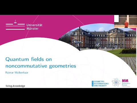 Quantum fields on noncommutative geometries